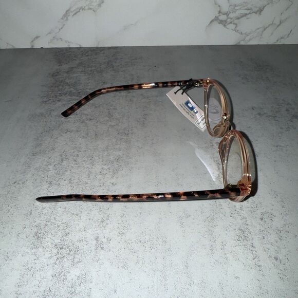 Kate Spade Emilia Cat Eye Reading Glasses Crystal Beige/Demo Lens - Picture 5 of 15